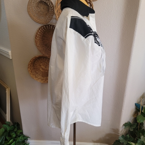 Vintage 1849 Western Button Down LS Shirt SZ M - Picture 5 of 6